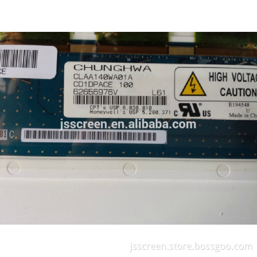 CLAA140WA01A ccfl lcd screen for HP DV1000 IBM Z60T